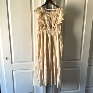 Women’s size large bohemian maxi dress